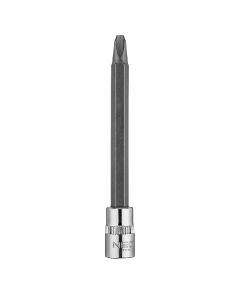 Końcówka wkrętakowa PH3 na nasadce 1/4", długa, 87 mm 10-336