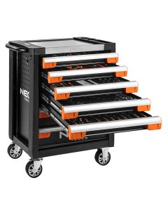 Szafka narzędziowa 7 szuflad PRO, 174 elementy 84-220+G