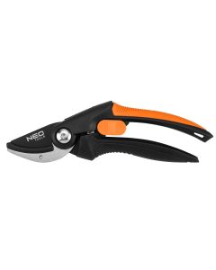 Sekator kowadełkowy 210 mm, zakres do 20 mm, materiał: PP, uchwyt pokryty gumą TPR 15-211