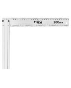 Kątownik budowlany aluminiowy 300 x 175 mm 72-145