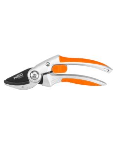 Sekator kowadełkowy 210 mm, zakres do 20 mm, aluminiowy, uchwyt pokryty gumą TPR 15-213