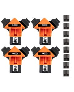 Ścisk narożnikowy, kątowy, zestaw 4 częściowy 45-492