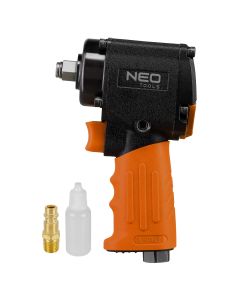 Klucz udarowy pneumatyczny, 1/2", 680 Nm (krótki) 14-006