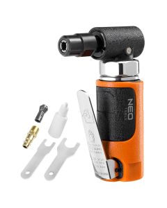 Szlifierka kątowa pneumatyczna 1/4";1/8" - 6 mm/3mm, 20 000 rpm 14-016