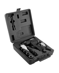 Klucz udarowy pneumatyczny, 1/2", 320 Nm, zestaw z nasadkami 14-502