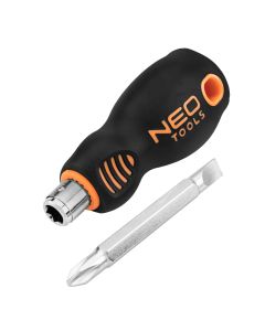 Wkrętak odwracalny płasko-krzyżowy 6.0 mm x PH2, CrV 04-201