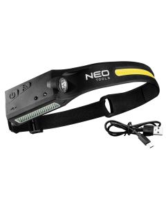 Latarka czołowa akumulatorowa LED belt 2 w 1 99-097