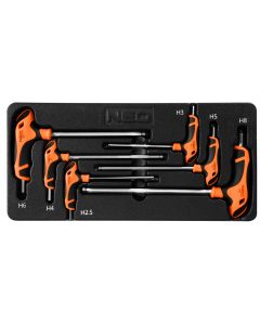 Klucze Hex 6 szt. wkładka 84-254