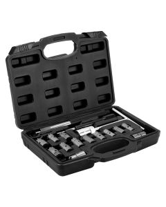 Frezy do czyszczenia gniazd wtryskiwaczy - zestaw 17 szt. 11-885