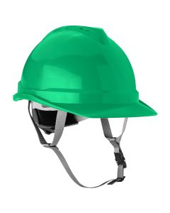 Hełm przemysłowy z paskiem podbródkowym, zielony 97-223