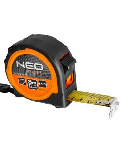 Miara zwijana stalowa 8 m x 25 mm, magnes 67-111-1