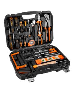 Zestaw narzędzi, 88 elementów, satynowy 10-202