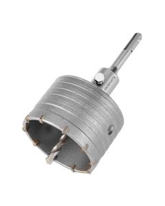 Otwornica widiowa 85 mm z adapterem SDS+ oraz wiertłem pilotującym 55H323