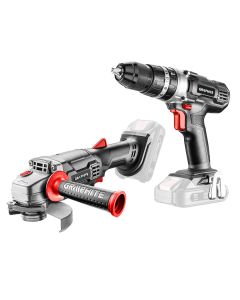 Zestaw E+: szlifierka 58GE130 + wiert.-wkrętarka z udarem 58G010 58GS001