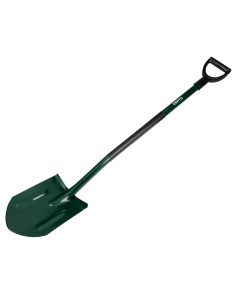 Szpadel ostry, metalowy trzonek, plastikowy uchwyt 15G010-1