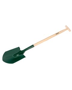 Szpadel ostry, drewniany trzonek, uchwyt "T", amerykanin 15G027