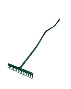 Grabie 16 zębów, trzon metalowy ogumowany ergonomiczny 15G081