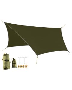 Tarp wodoodporny 360 x 290 cm 210T PU3000 63-180