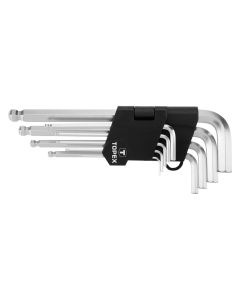 Klucze sześciokątne 1.5-10 mm, zestaw 9 szt. 35D957
