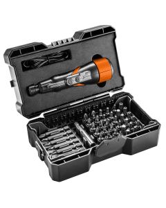 Wkrętak akumulatorowy USB-C 3.6V, Li-Ion, plastikowe pudełko+akcesoria 04-200