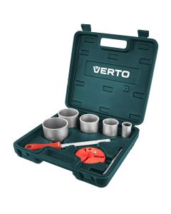 Otwornice wolframowe 32-83 mm, zestaw 5 szt. + pilnik 60H900