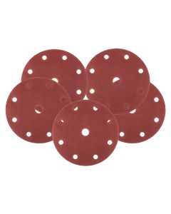 Krążki ścierne 150 mm, P240, 5 szt., z 9 otworami do 04-721 08-996