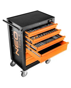 Szafka warsztatowa, 6 szuflad + 149 narzędzi 84-221-9