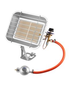 Promiennik gazowy na butle z reduktorem i wężem 4600W 90-119