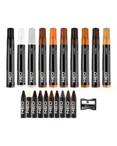 Zestaw kredek naprawczych do mebli 21 elementów 13-880