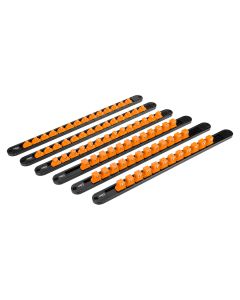 Uchwyty na nasadki 1/4", 3/8", 1/2" - zestaw 6 szt. 08-002