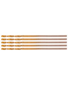 Wiertła do metalu HSS-TiN 1.0 mm, 5 szt. 57-110