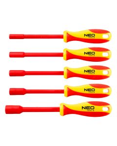 Wkrętaki izolowane nasadowe 5 szt. 04-145