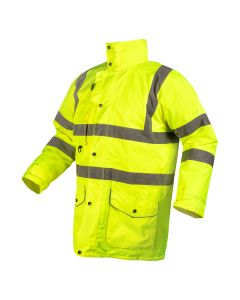 Kurtka robocza ostrzegawcza 5w1, ocieplana, żółta, rozmiar XXXL 81-716-XXXL