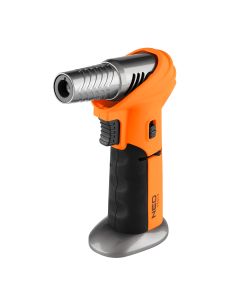 Mikropalnik gazowy z zapłonem piezo, 360st., regulacja płomienia, pojemność 10g 19-908