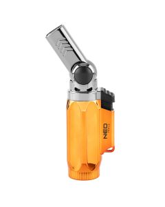 Mikropalnik gazowy z zapłonem piezo, 360st., regulacja płomienia, pojemność 3g 19-907