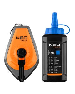 Sznurek traserski 3:1, obudowa plastikowa + kreda niebieska 49-952