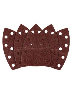 Papiery ścierne na rzep, żelazko 102 x 152 mm, P40, 5 szt., z 11 otworami 58T300