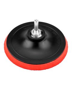 Tarcza mocująca z rzepem 125 mm x 8 mm, gwint M14 + trzpień 8 mm 58T456