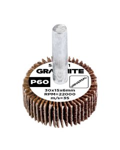 Ściernica listkowa trzpieniowa 30 x 15 x 6 mm, P60 58T401
