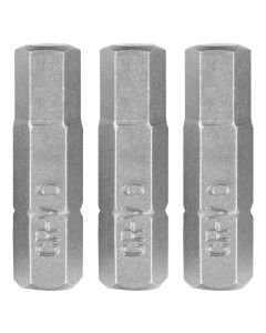 Bity Hex H6 x 25 mm, 3 szt. 56T529