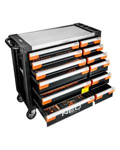 Szafka narzędziowa 12 szuflad PRO z wyposażeniem, 359 narzędzi - EVA 84-225-6