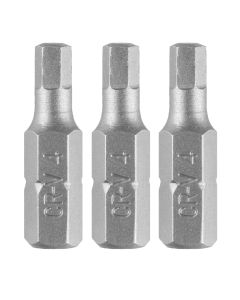 Bity Hex H4 x 25 mm, 3 szt. 56T531