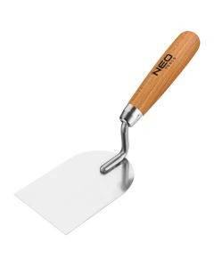 Kielnia sztukatorska podkówka, 80 mm, uchwyt drewniany 50-132