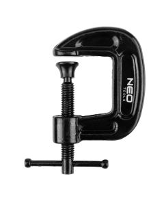 Ścisk stolarski (śrubowy), typ C (G), 25 mm (1"), żeliwny, waga 115g 45-550