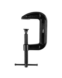 Ścisk stolarski (śrubowy), typ C (G), 75 mm (3"), żeliwny, waga 485g 45-552