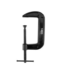 Ścisk stolarski (śrubowy), typ C (G), 125 mm (5"), żeliwny, waga 815g 45-554