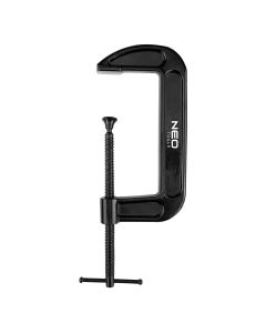 Ścisk stolarski (śrubowy), typ C (G), 150 mm (6"), żeliwny, waga 1146g 45-555