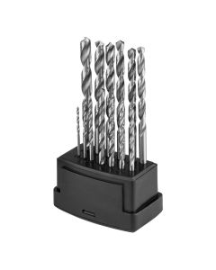 Wiertła do metalu HSS-G, 1.5 - 6.5 mm, zestaw 13 szt. 54T915
