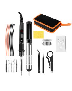 Lutownica precyzyjna 80W zestaw 16 el. 19-161