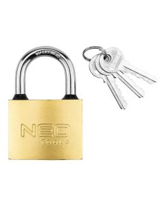 Kłódka 50 mm, 3 klucze 85-052